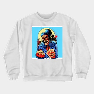 The Skulled (Skilled) Player Crewneck Sweatshirt